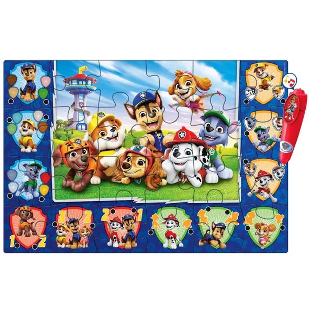 Mancs őrjárat interaktív 24db-os padló puzzle - Clementoni kép 3
