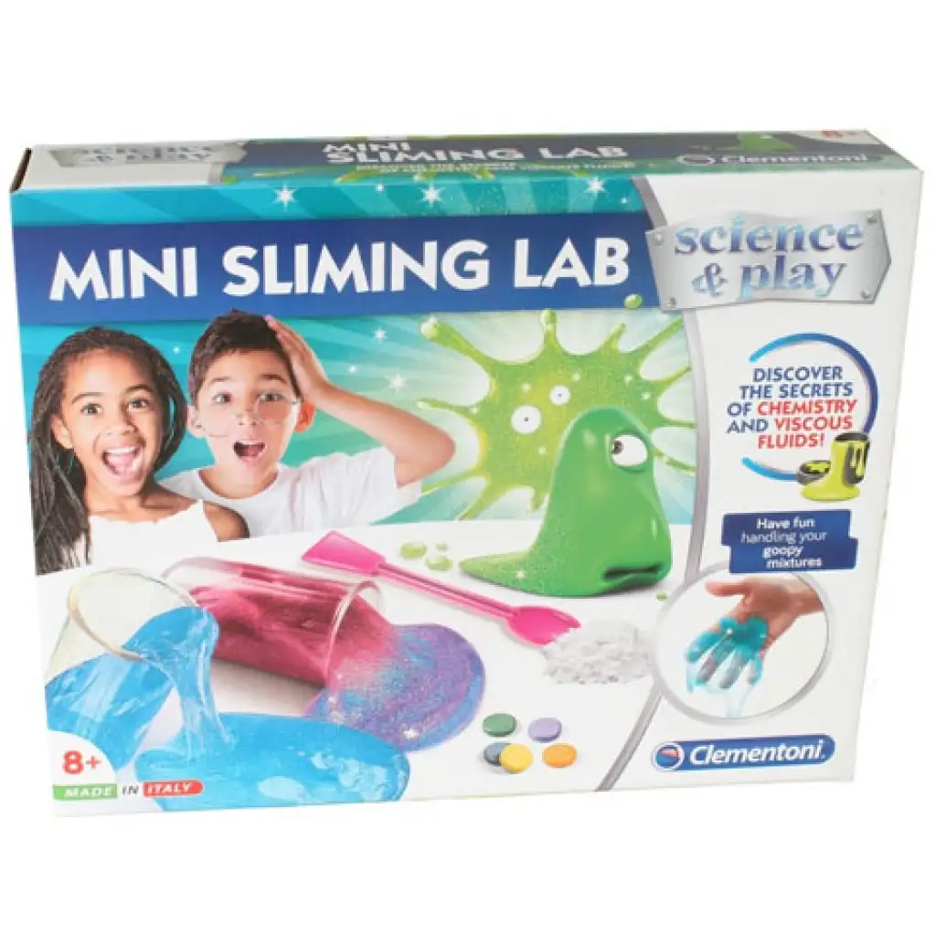 Clementoni: Mini Slime laboratórium set