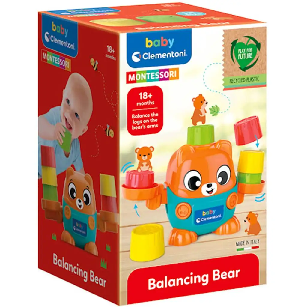 Montessori Vyvažovací medveď - Clementoni