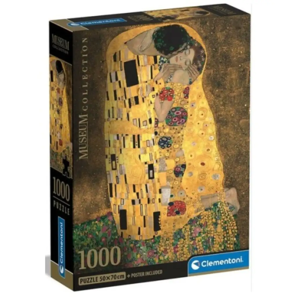 Klimt: Bozk Museum Collection 1000ks puzzle s plagátom - Clementoni