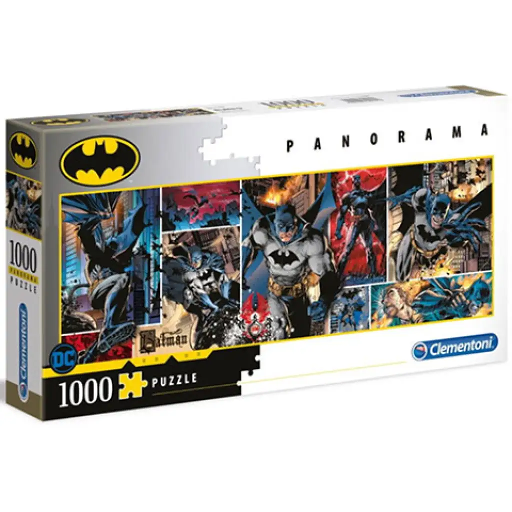 DC Comics: Batman akcióban 1000db-os panoráma puzzle - Clementoni kép 1
