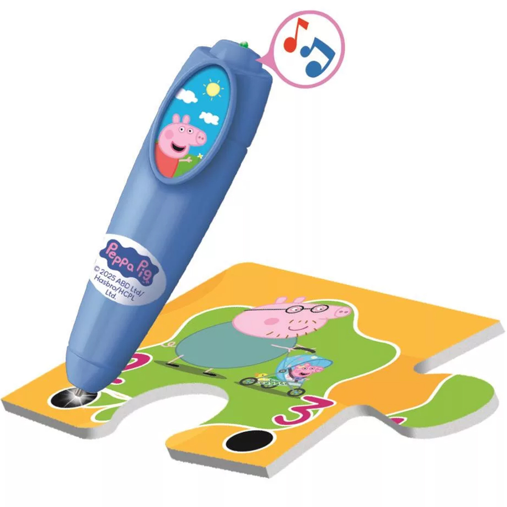 Peppa malac interaktív 24db-os padló puzzle - Clementoni kép 4
