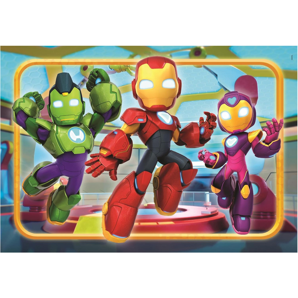 Iron Man a jeho úžasní priatelia 30-dielne puzzle - Clementoni kép 2