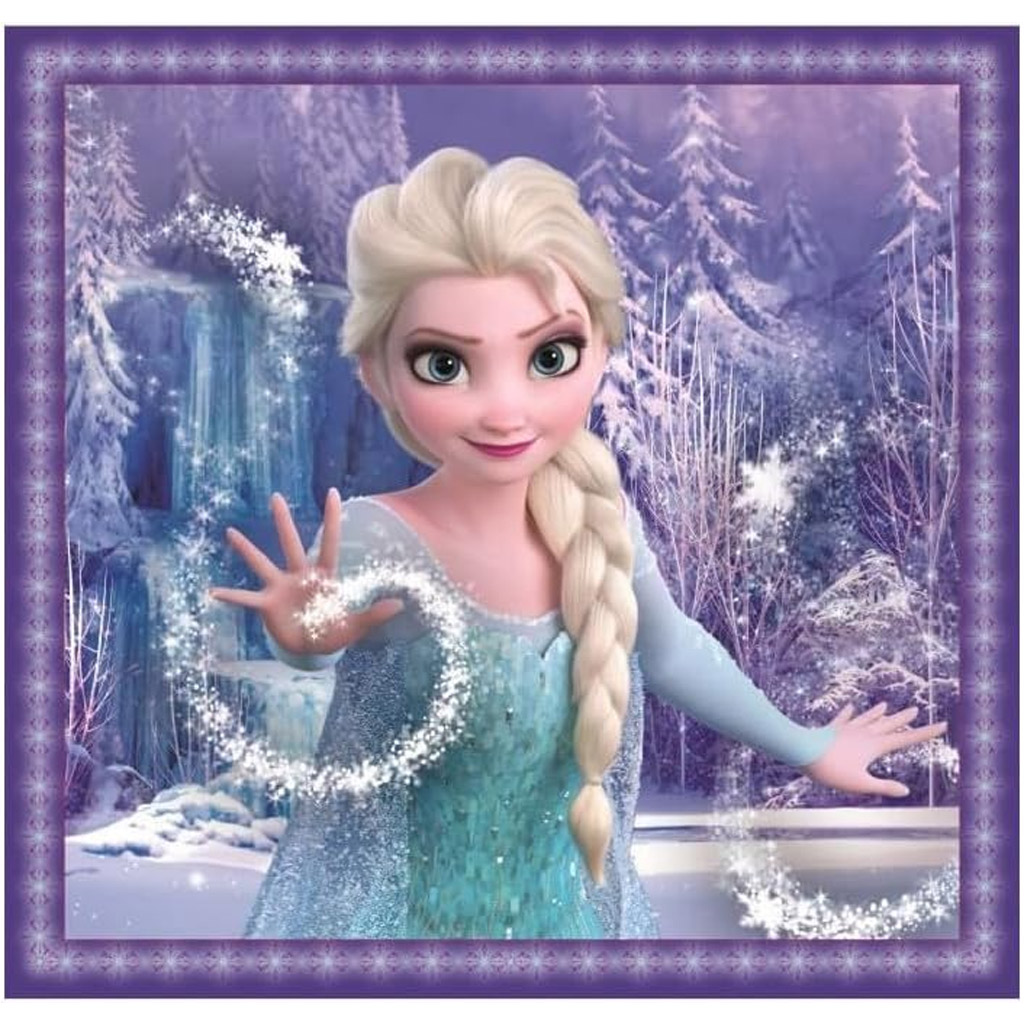 Frozen veselé okamihy 3x48-dielne Supercolor puzzle - Clementoni kép 2