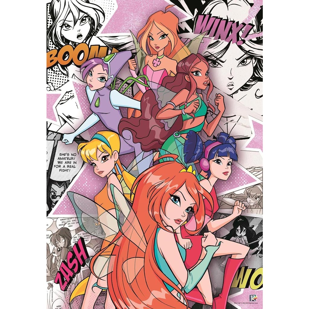 Winx Club víly 500-dielne puzzle - Clementoni kép 2