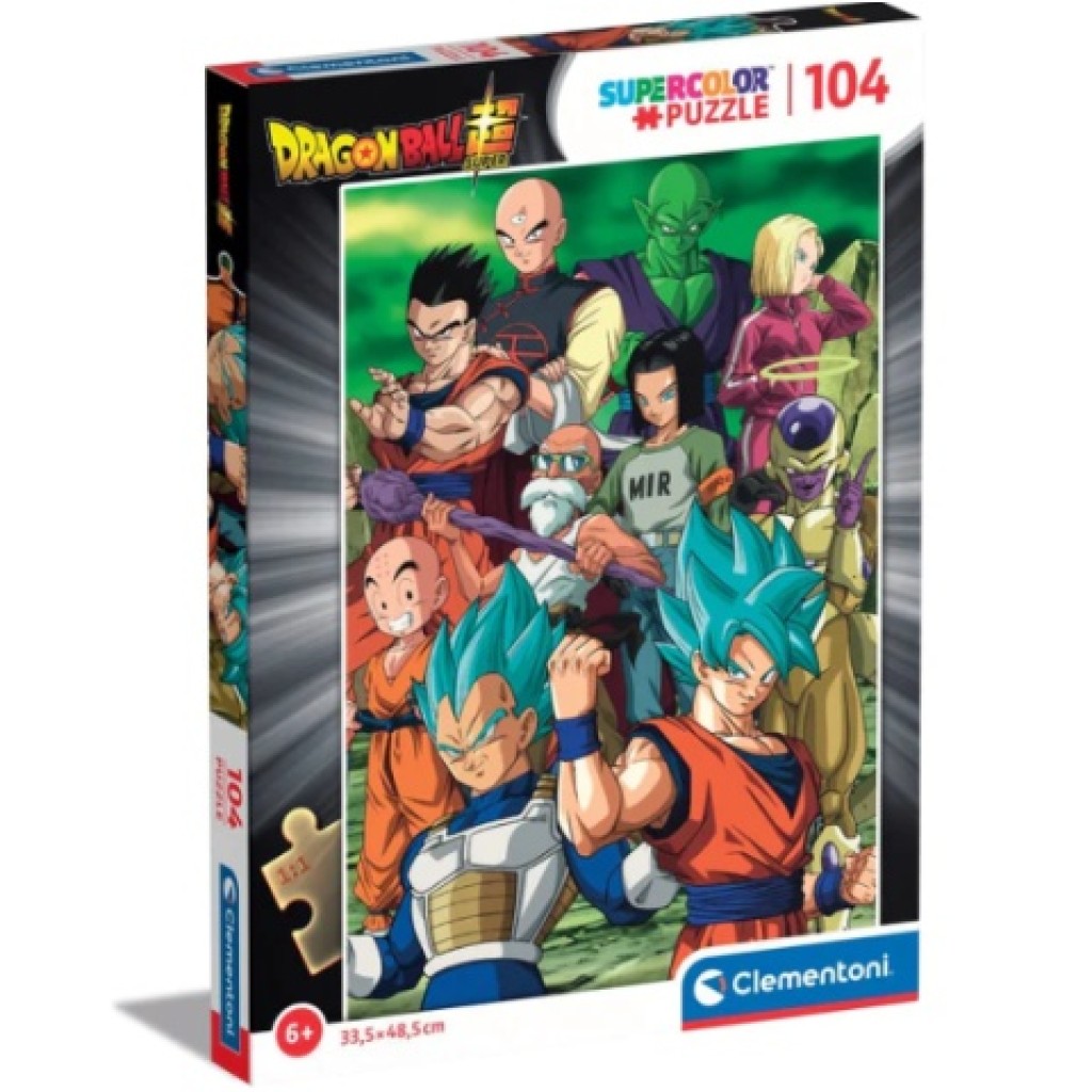 Dragonball Super team Supercolor 104db-os puzzle - Clementoni kép 1