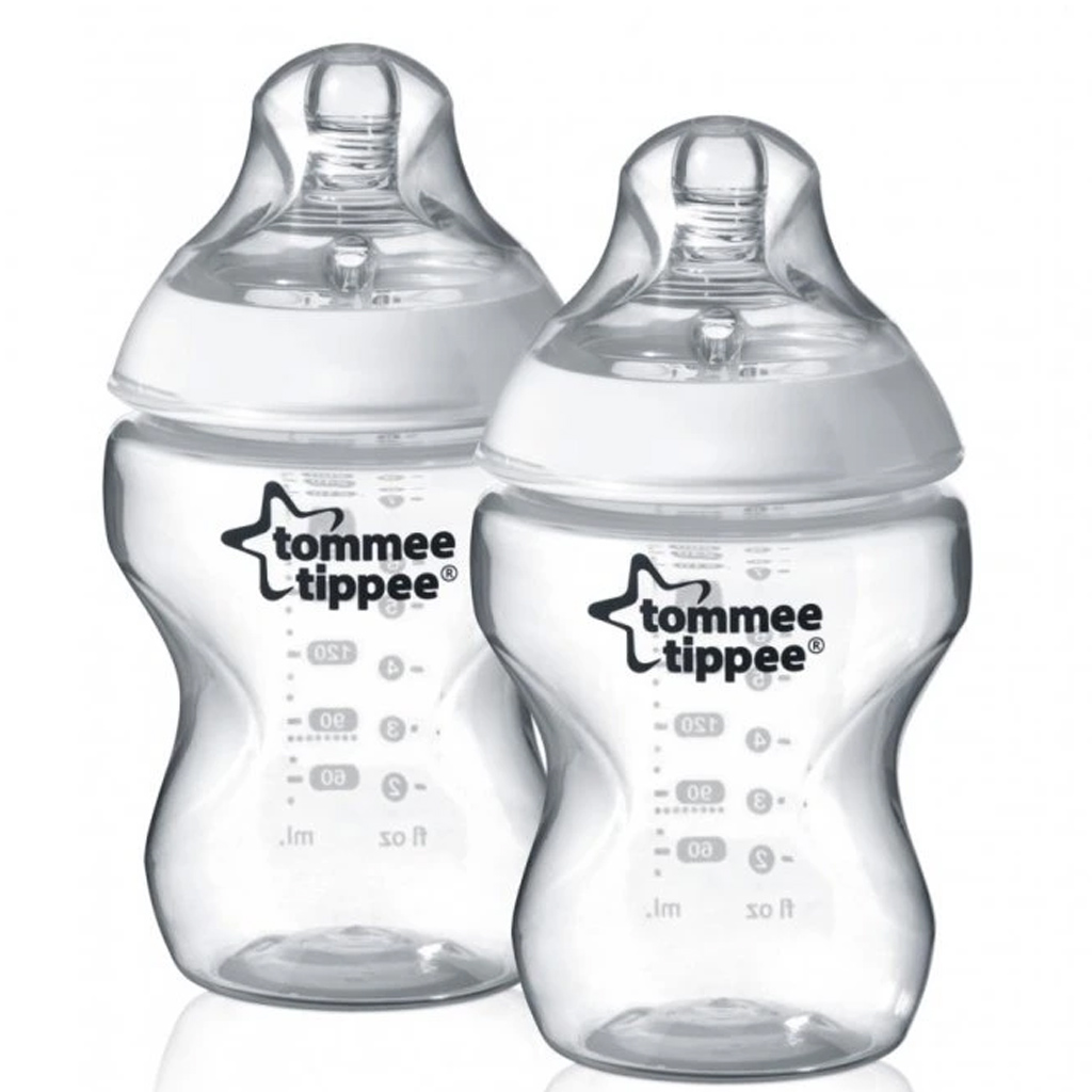 Tommee Tippee: Closer To Nature ANTI-COLIC cumisüveg 260ml 2db-os szett (0 hó+) kép 2