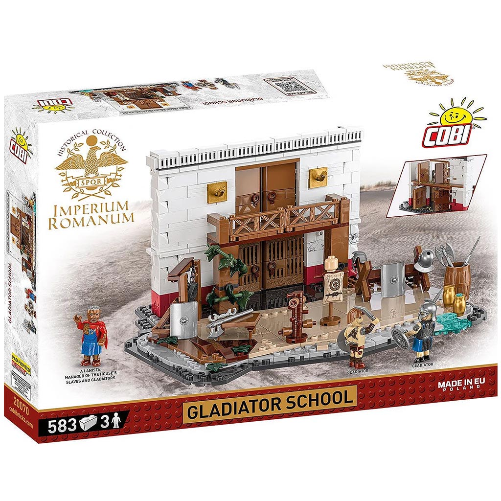 COBI: Imperium Romanum - Gladiátorkiképző építőjáték (20070) kép 4