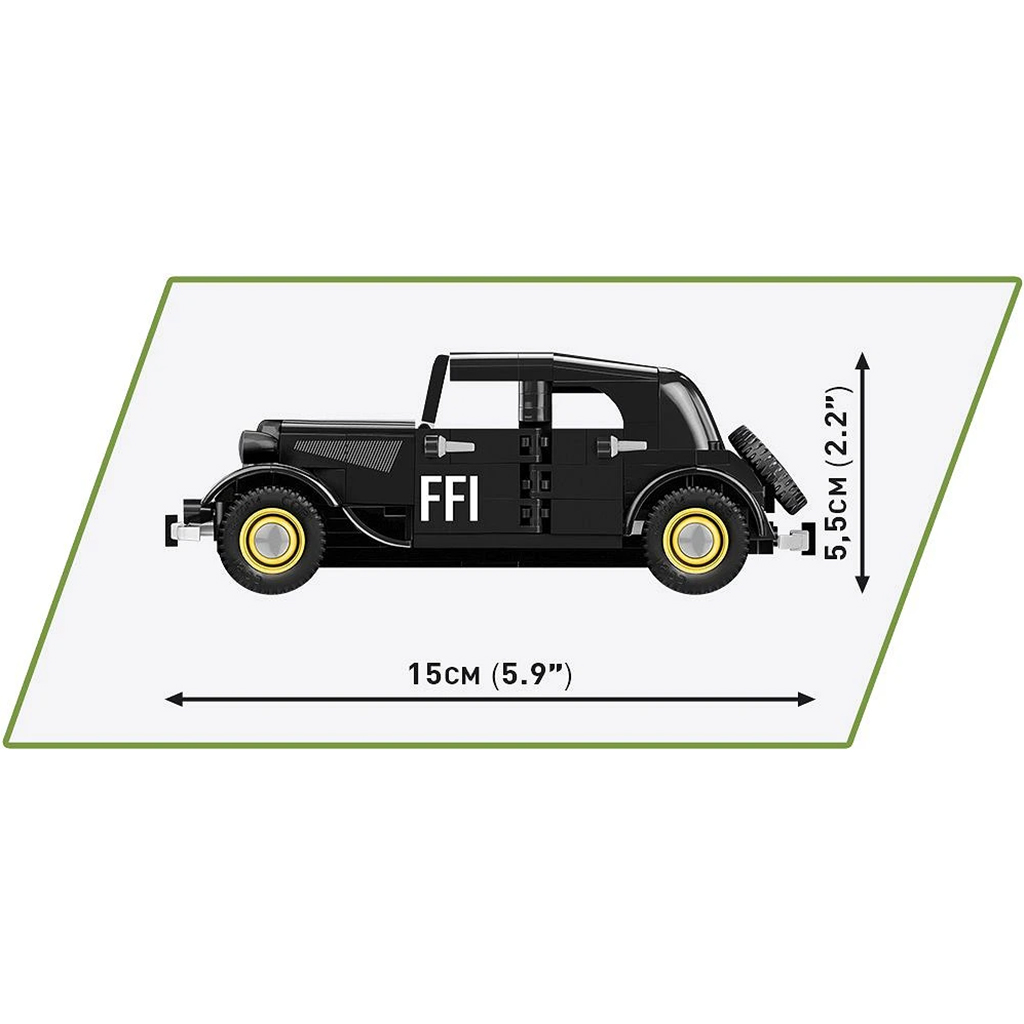 COBI: Stavebnica auta Citroën Traction 11CV BL (2266) kép 3
