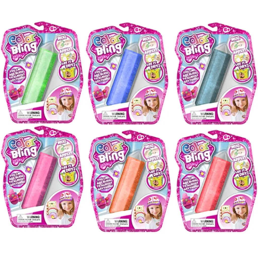 Color Bling: 1 ks malá náhradná náplň 4 farby