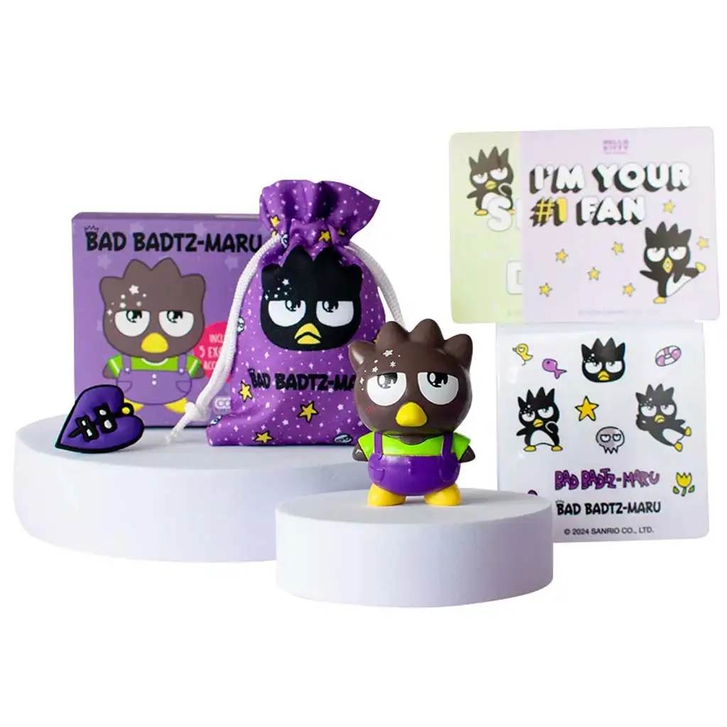 Hello Kitty: Badtzmaru figúrka v krabici s doplnkami 6 cm