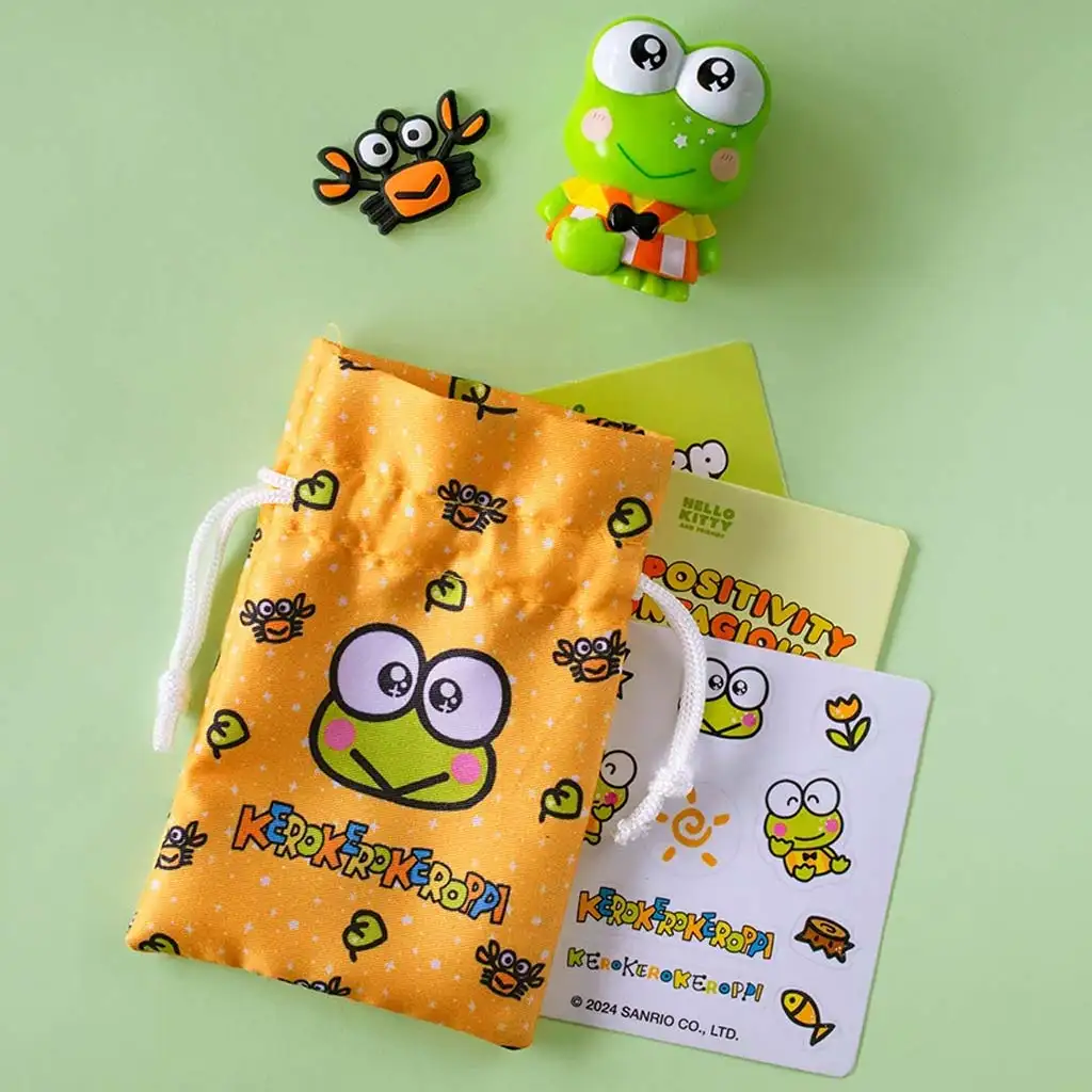Hello Kitty: Keroppi figúrka v krabici s doplnkami 6 cm kép 3