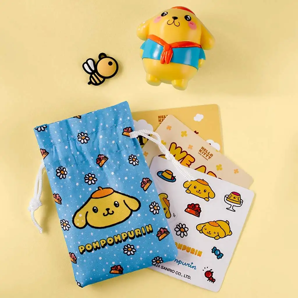 Hello Kitty: Pompompurin figúrka v krabici s doplnkami 6 cm kép 3