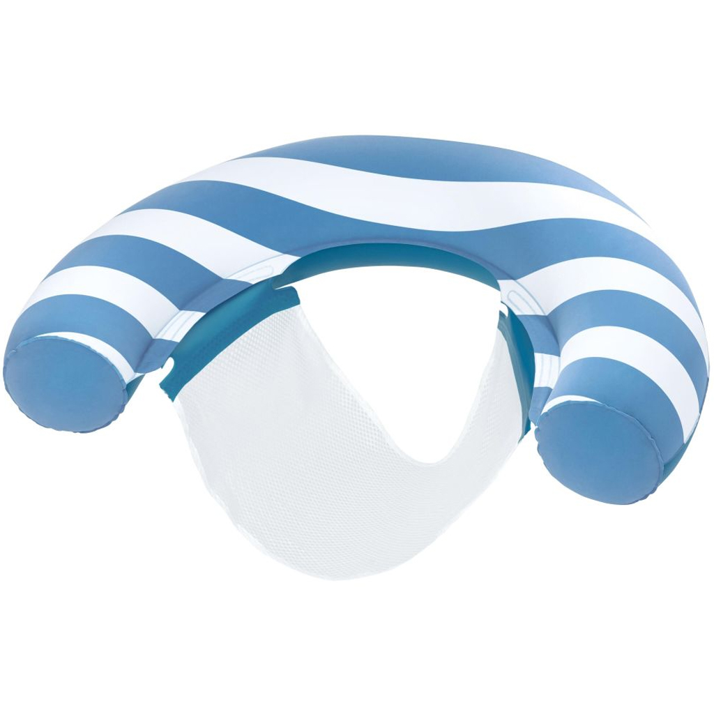 Bestway: Comfort Plush pruhované nafukovacie plávajúce kreslo 119 cm