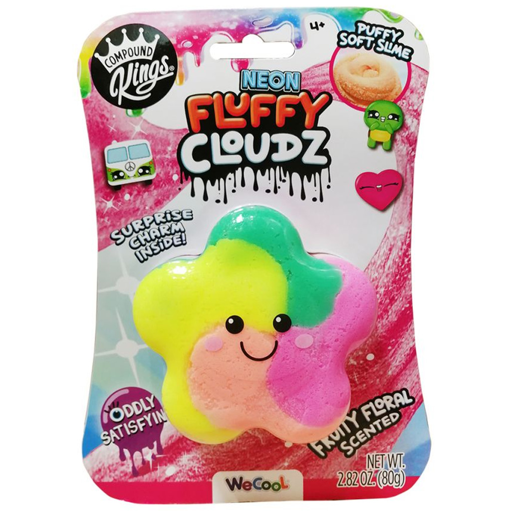 Compound Kings: Neon Fluffy Cloudz voňavý Lovebug Slime