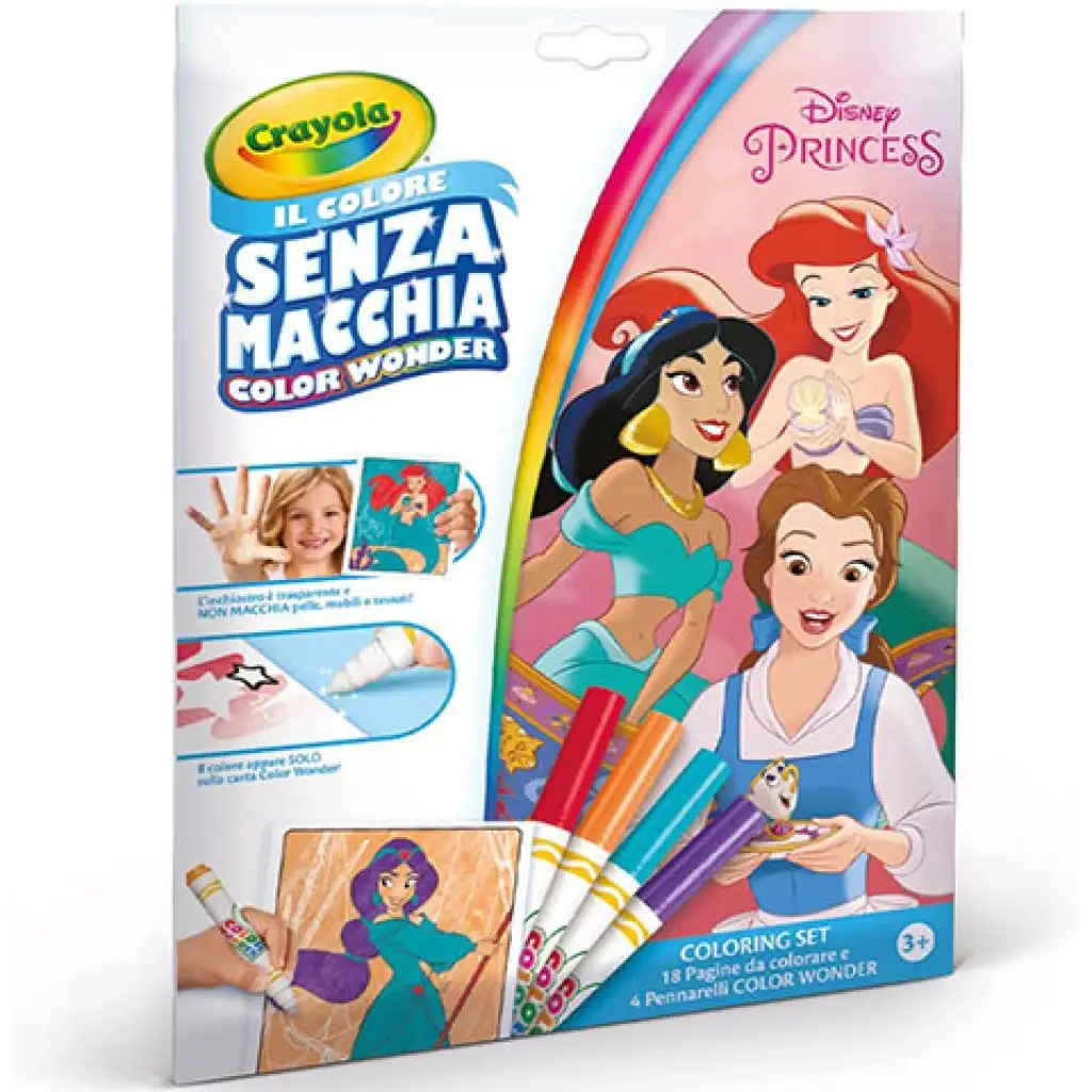 Crayola: Color Wonder Disney Princess omaľovanka