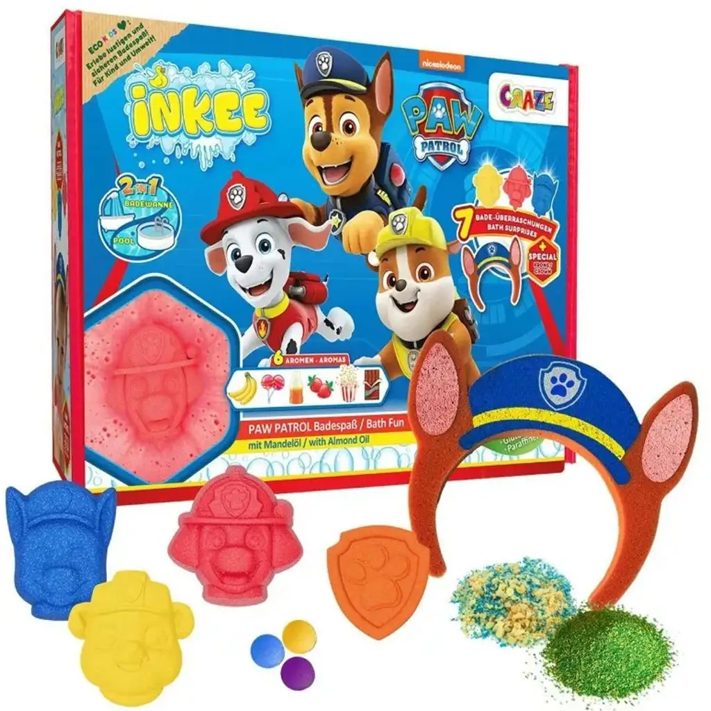 Craze: Inkee Mancs őrjárat veľká vegánska kúpeľová sada kép 2