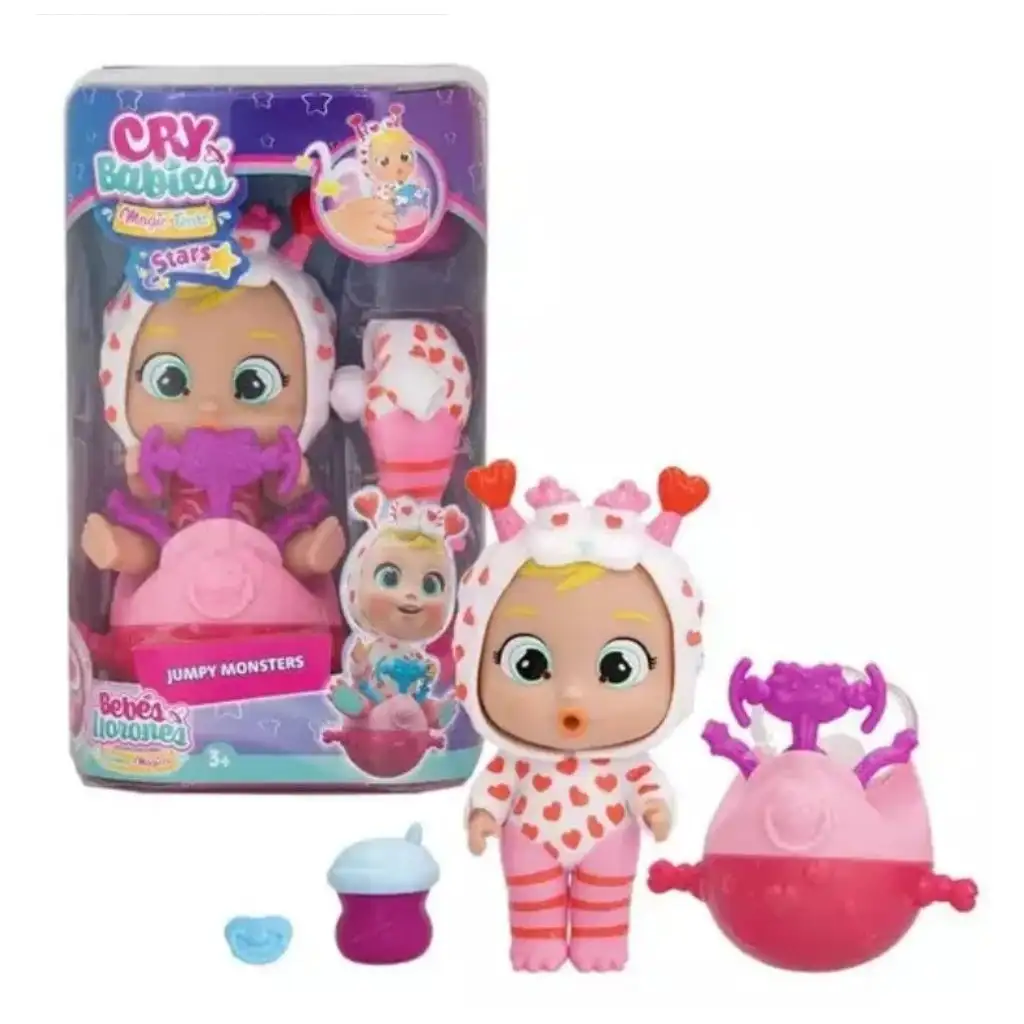 Cry Babies: Magic Tears Stars Jumpy Monsters bábika v rôznych variantoch 1ks kép 4