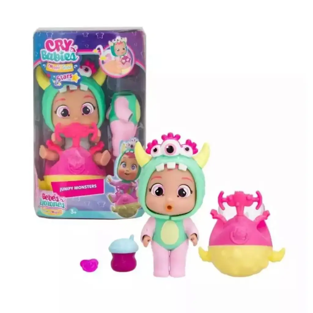 Cry Babies: Magic Tears Stars Jumpy Monsters bábika v rôznych variantoch 1ks kép 6