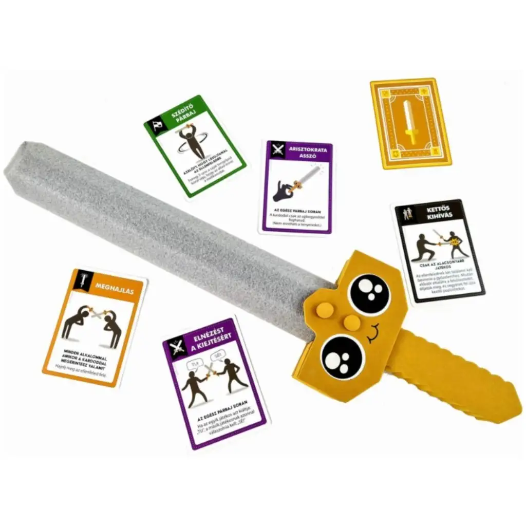 Hráme sa s penovými mečmi v spoločenskej hre. kép 3