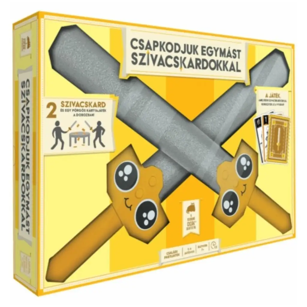 Hráme sa s penovými mečmi v spoločenskej hre.