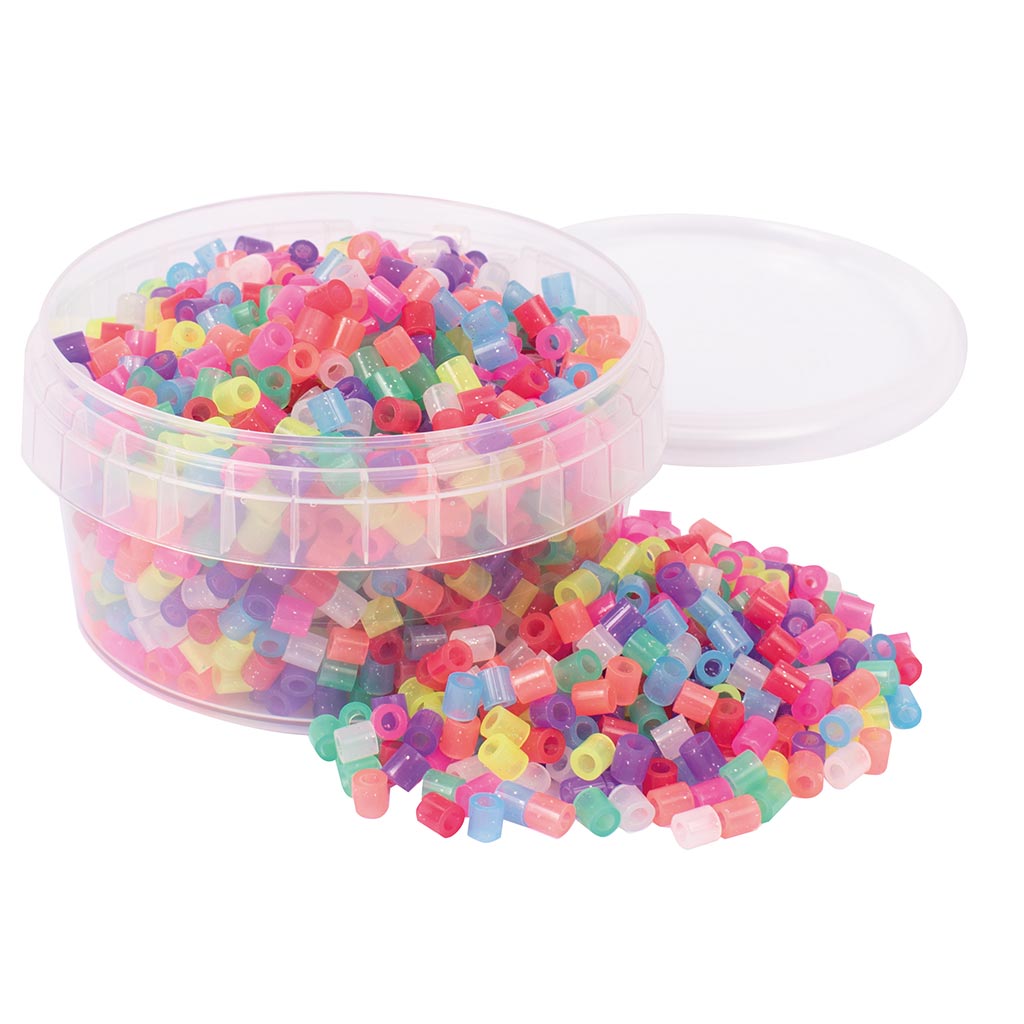 PlayBox: 5mm MIDI zažehlovacie korálky 1000ks v trblietavých farbách