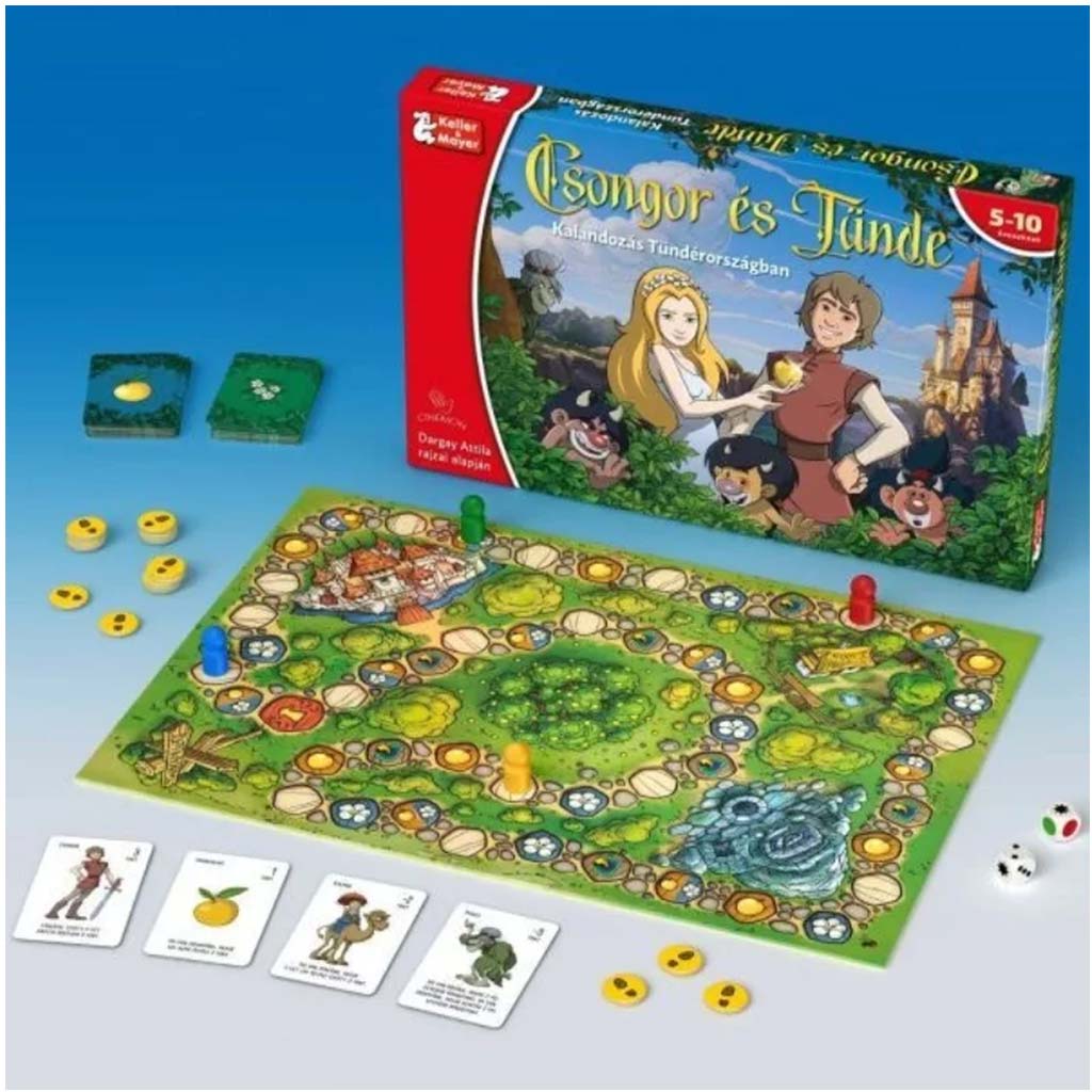 Csongor a Tünde – Dobrodružstvo v Krajine víl spoločenská hra kép 2