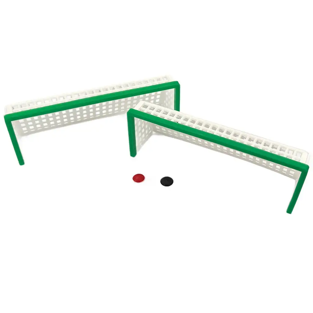 Sada bránok na stolný futbal – s farebnými bránkovými tyčami (2 ks)