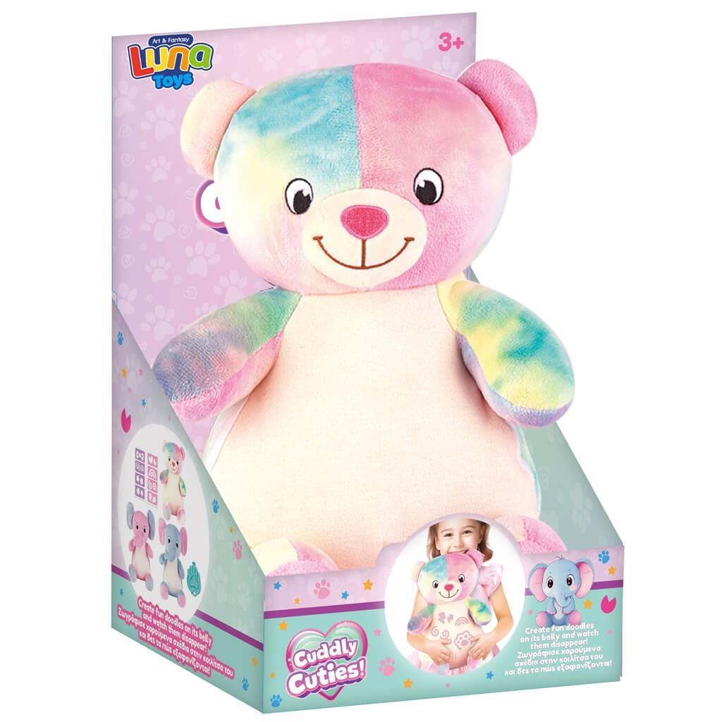 Luna: Cuddly Cuties színezhető plüss mackó kép 1