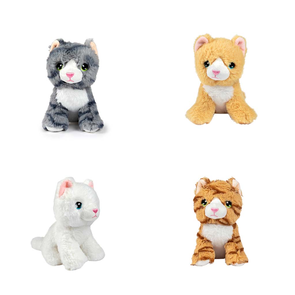 Roztomilá plyšová mačička 15 cm, v rôznych prevedeniach, 1 ks kép 2