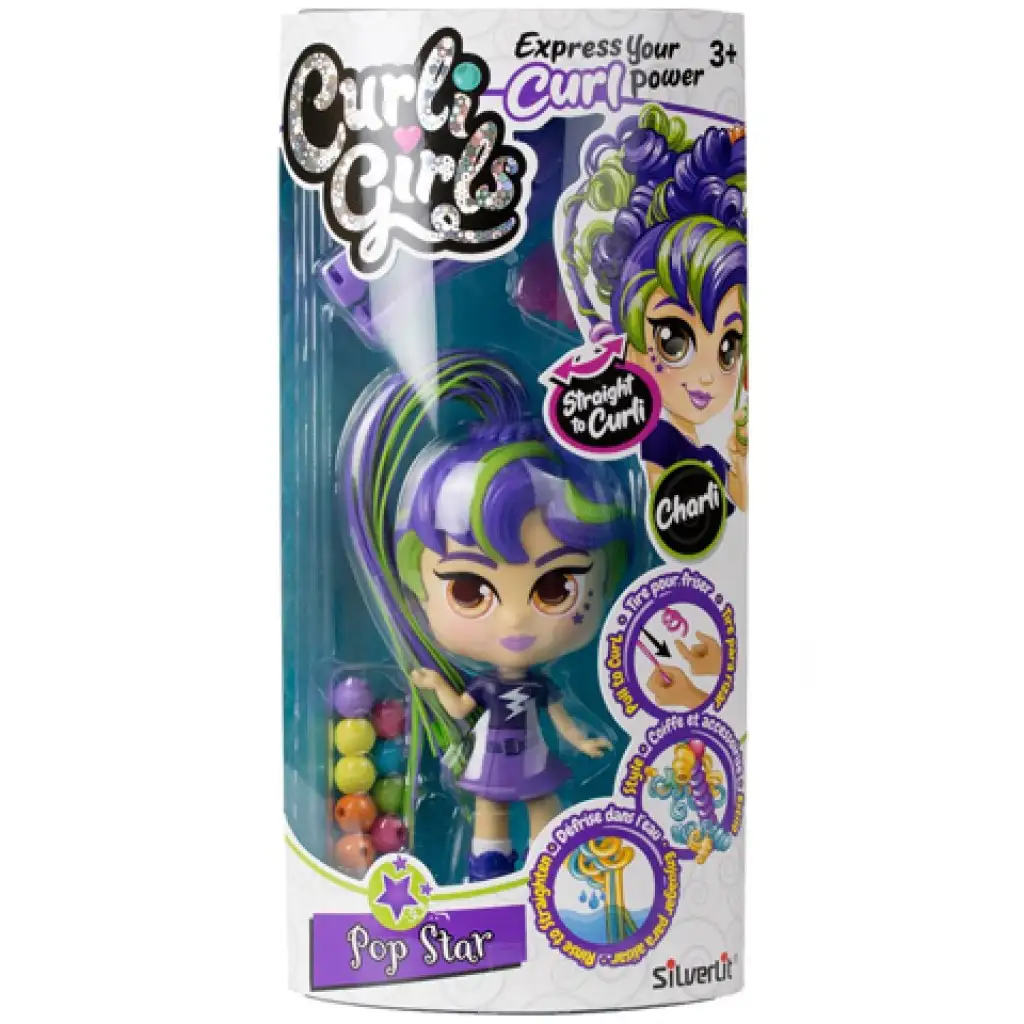 CurliGirls: Pop Star bábika s príslušenstvom