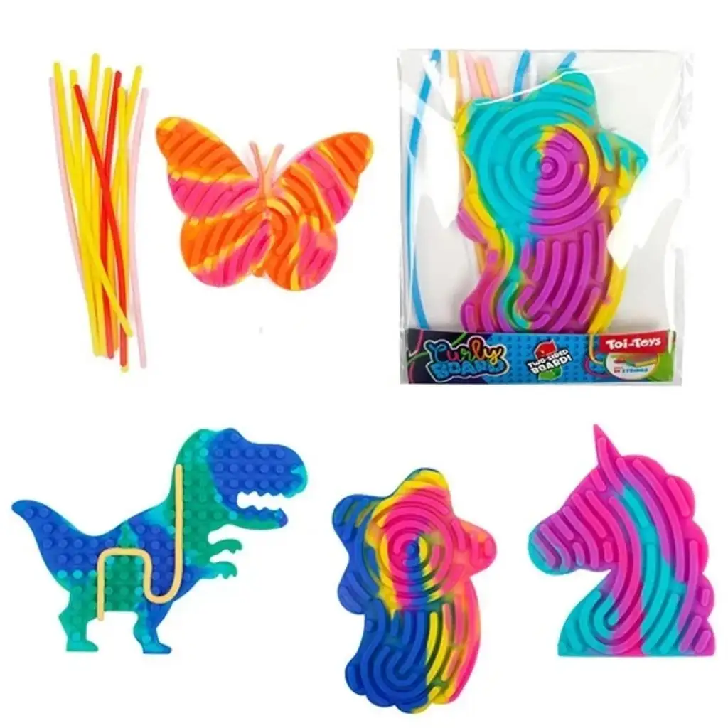 Curly Board mini šnúrková šnurovacia hra v rôznych variantoch