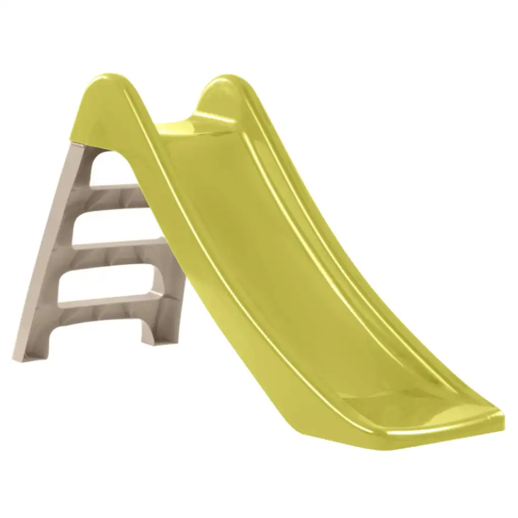 Malá šmykľavka v limetkovej farbe, 120 cm