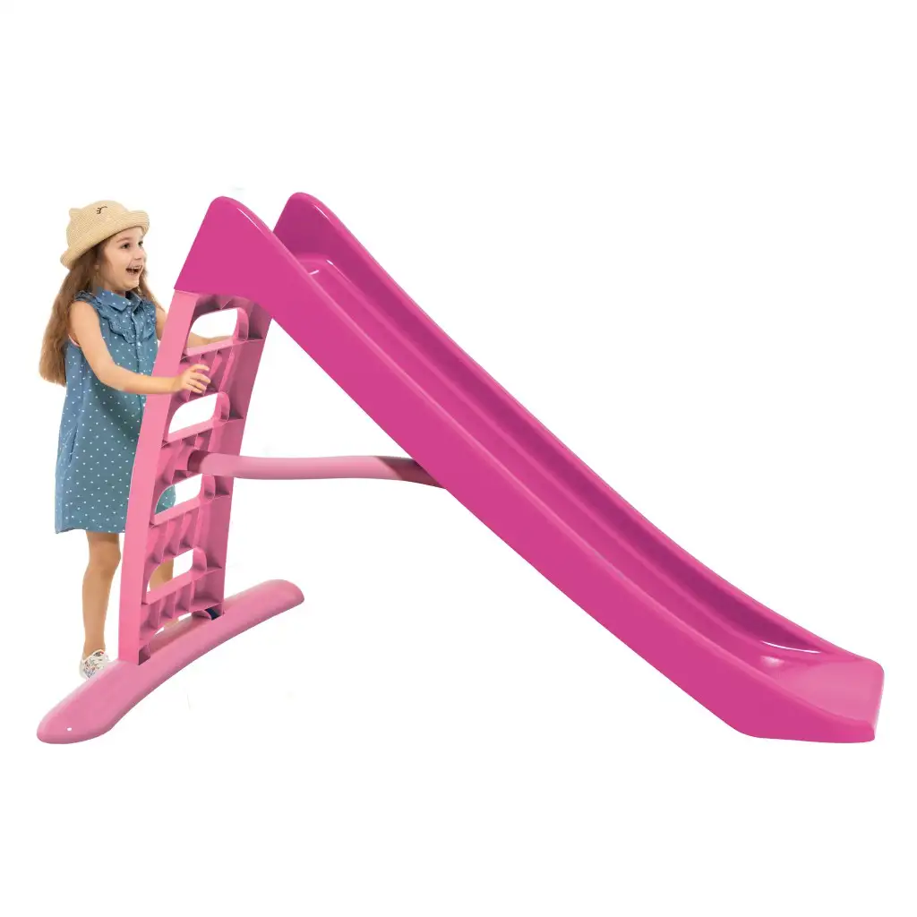 Rýchla ružová 170 cm šmýkačka kép 2