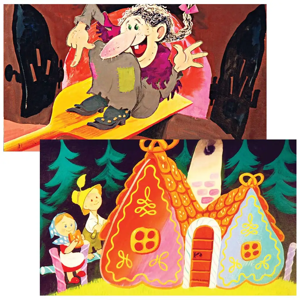 Bratia Grimmovci: Janko a Marienka diapozitív kép 2