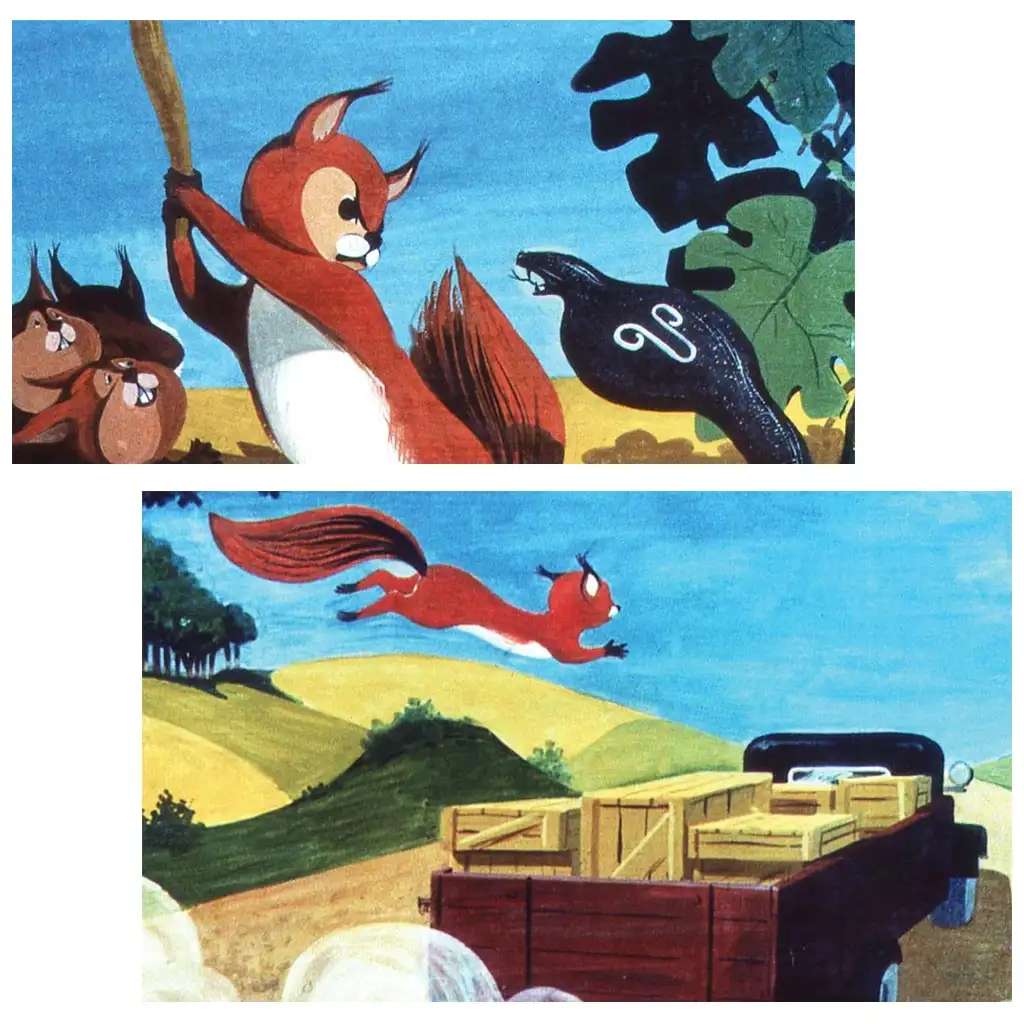 Misi veverička diapozitív kép 2