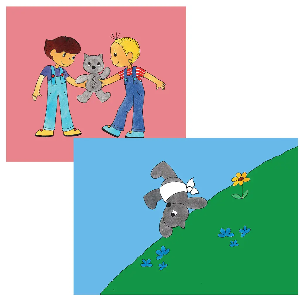 Boribon, hračka medvedík diapozitív kép 2