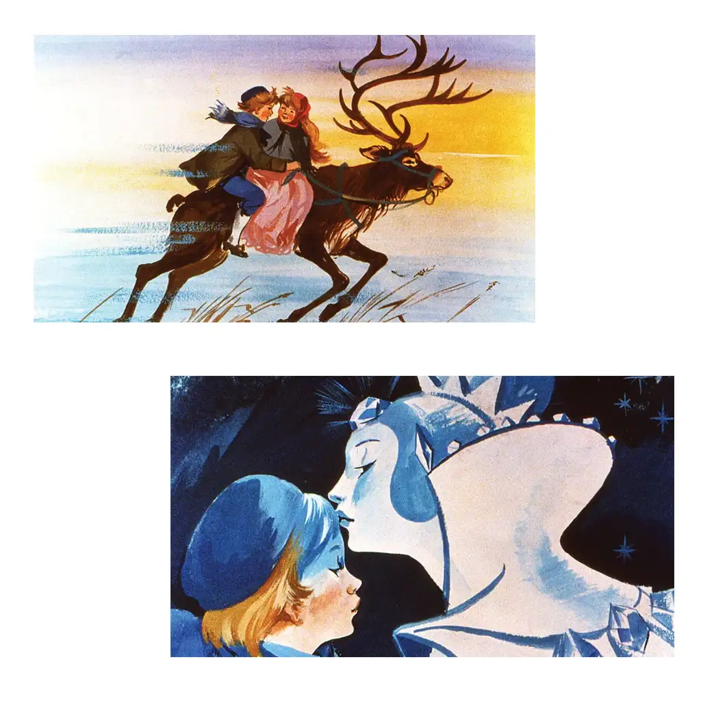 Andersen: Snehová kráľovná diapozitív kép 2