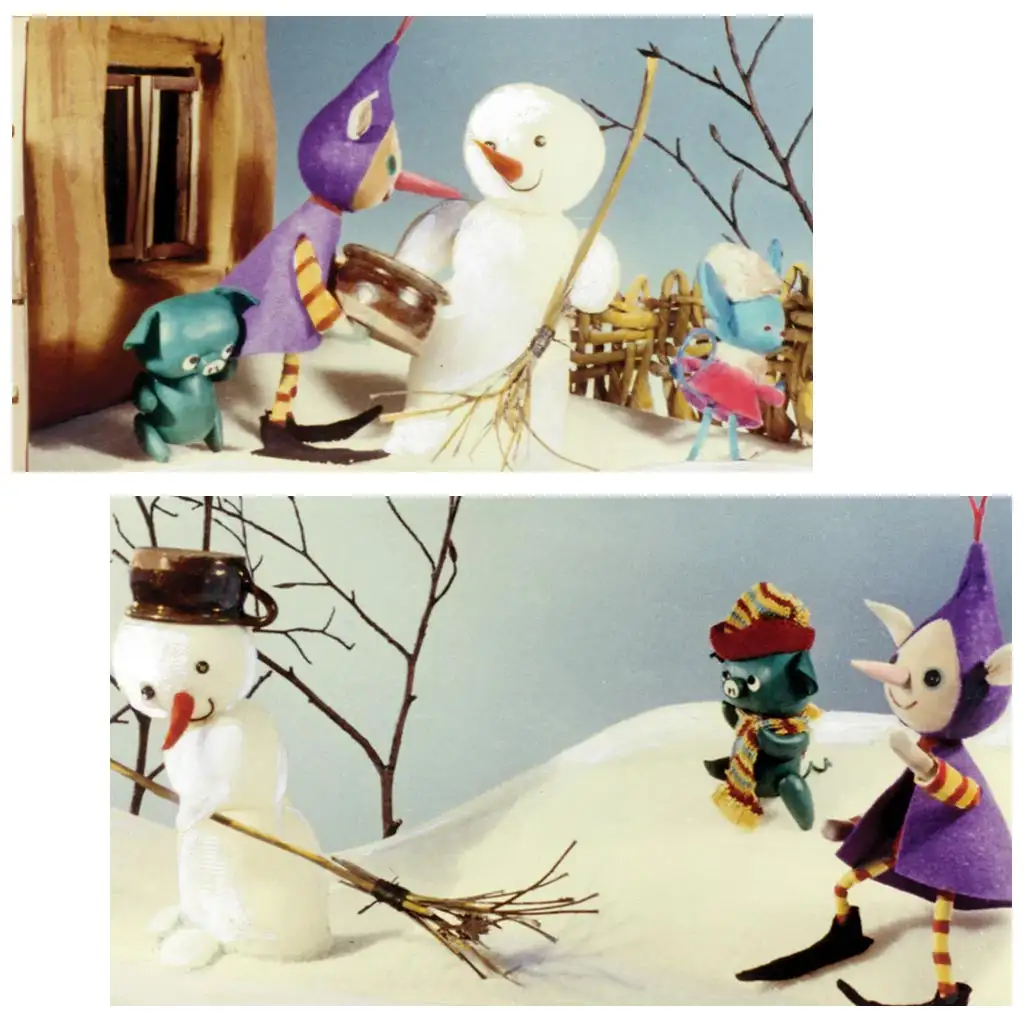 Bálint Ágnes: Mazsola a snehuliak diapozitív kép 2