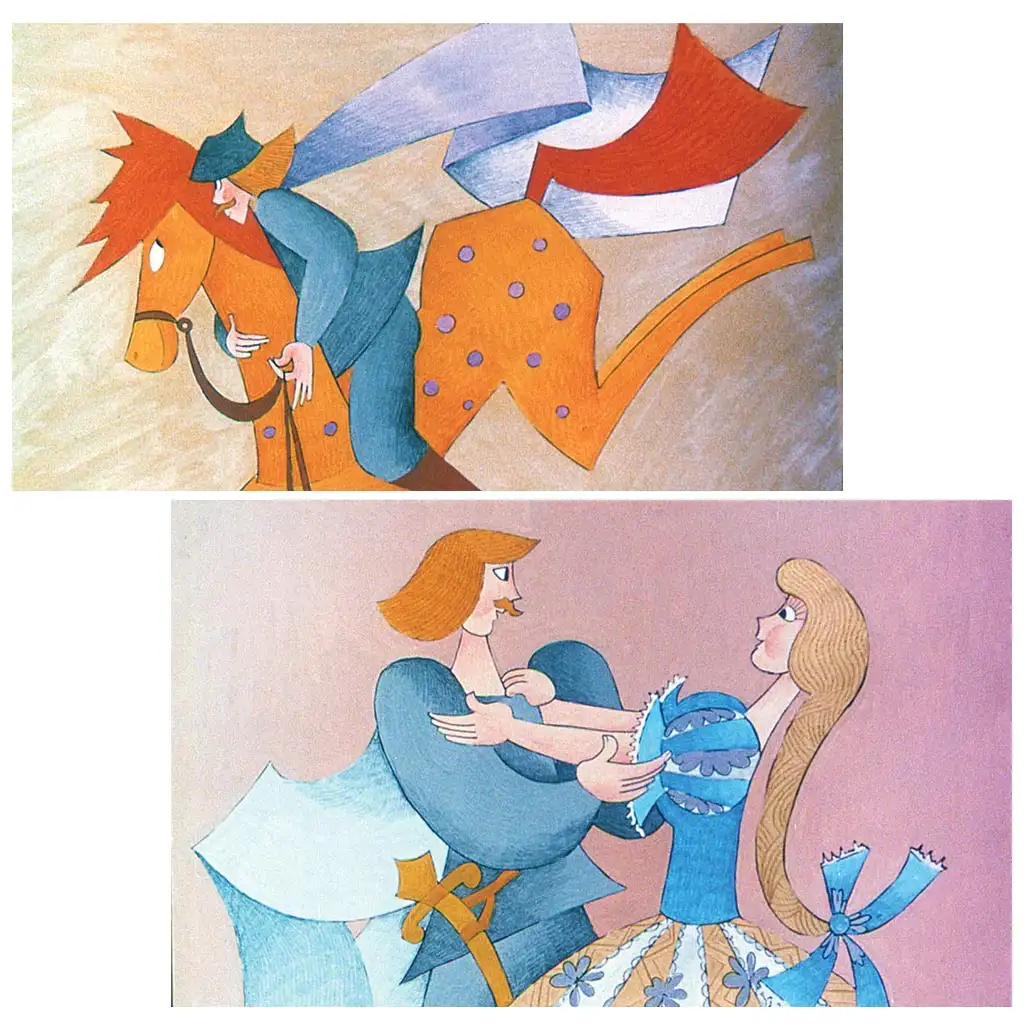 Benedek Elek: Dievča ako prútik krásne ako svet (diapozitív) kép 2