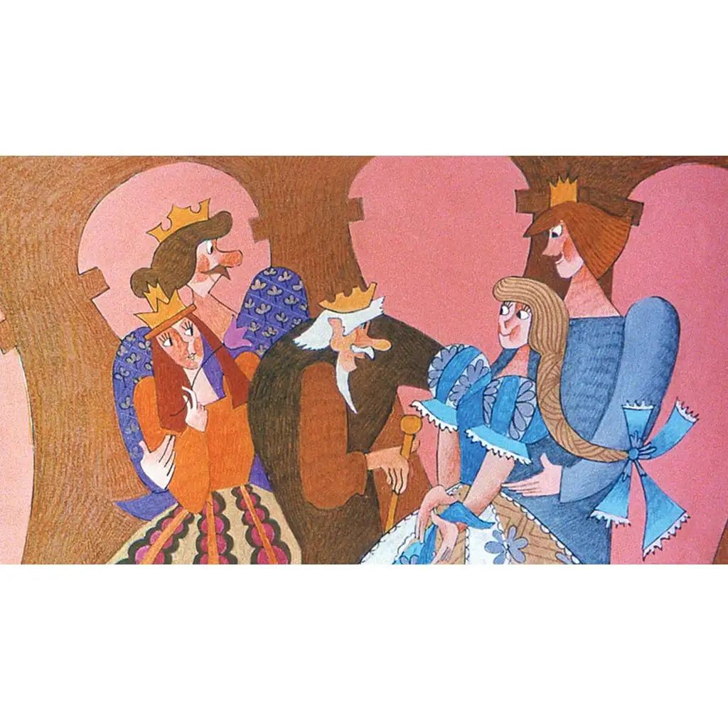 Benedek Elek: Dievča ako prútik krásne ako svet (diapozitív)