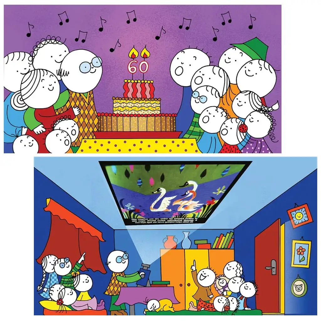 Bartos Erika: Bogyó a Babka - Dedkove narodeniny diapozitív kép 2