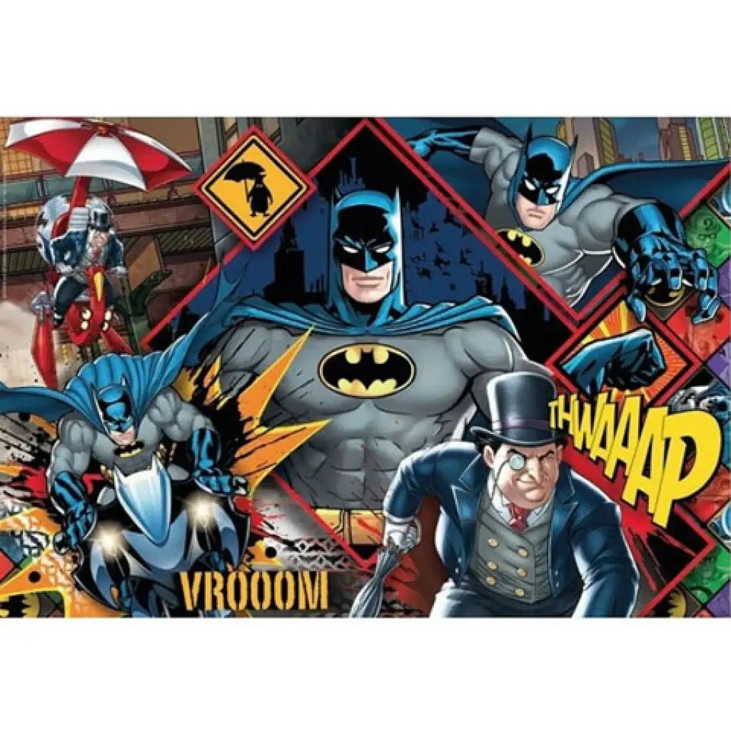 DC Comics Batman Supercolor puzzle 180ks - Clementoni kép 2