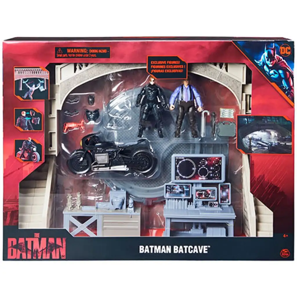 DC Comics: The Batman Batcave hrací set - Spin Master