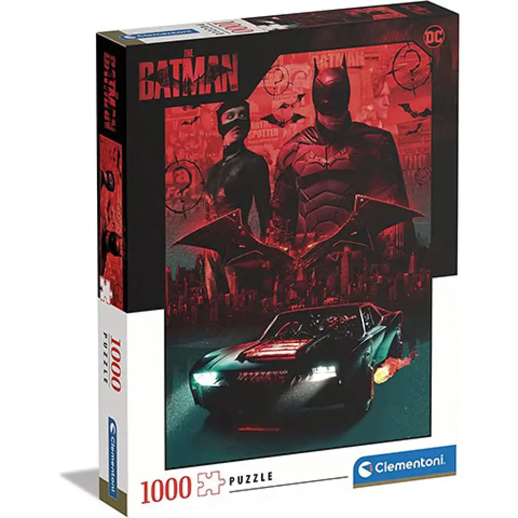 DC Comics: The Batman HQC puzzle 1000ks - Clementoni kép 1