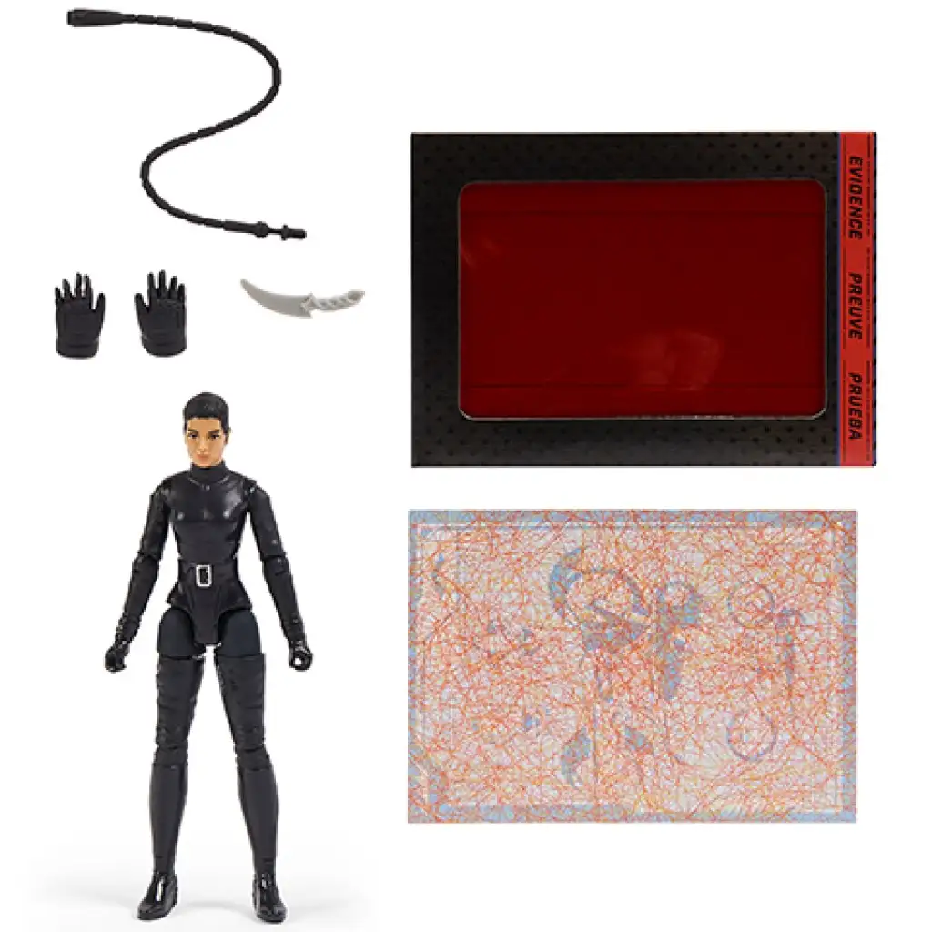 DC Comics: The Batman Selina Kyle játékfigura kiegészítőkkel 10cm - Spin Master kép 1