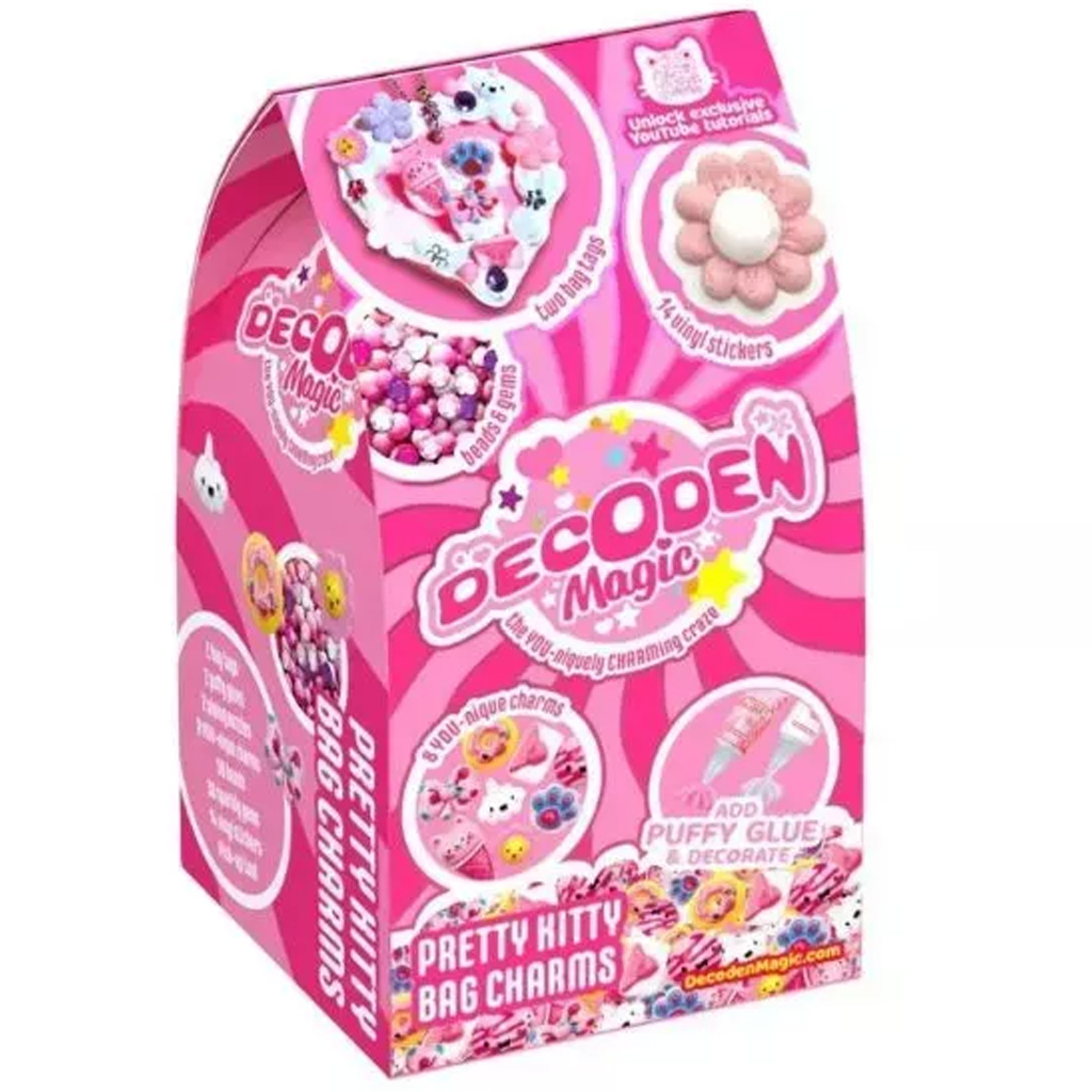Decoden Magic - Varázsdekor: cicás táskadísz kép 1