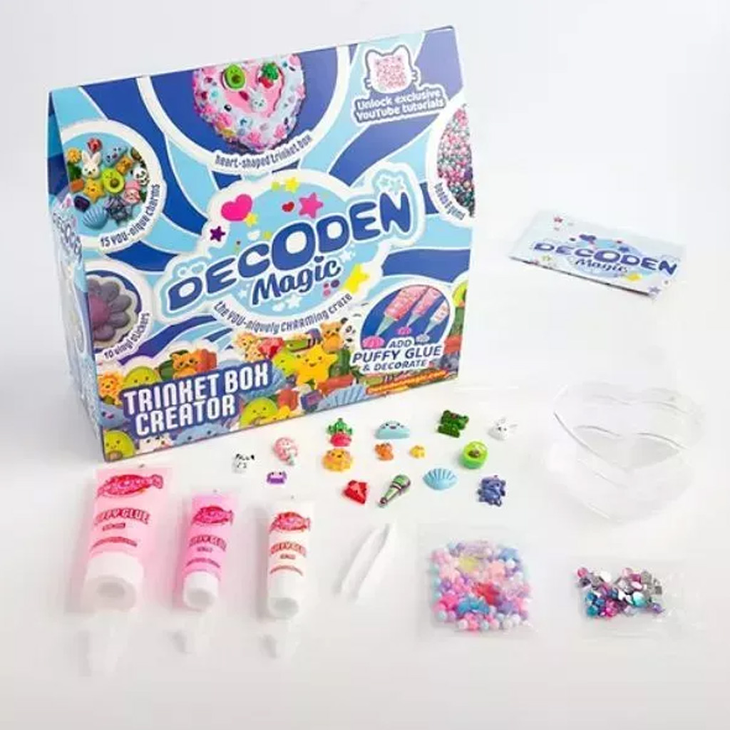 Decoden Magic - Varázsdekor: szív alakú ékszerdoboz kép 2