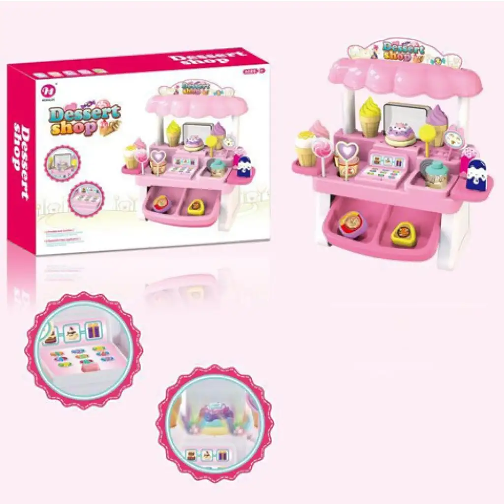 Dezertný pult s funkciami, hrací set