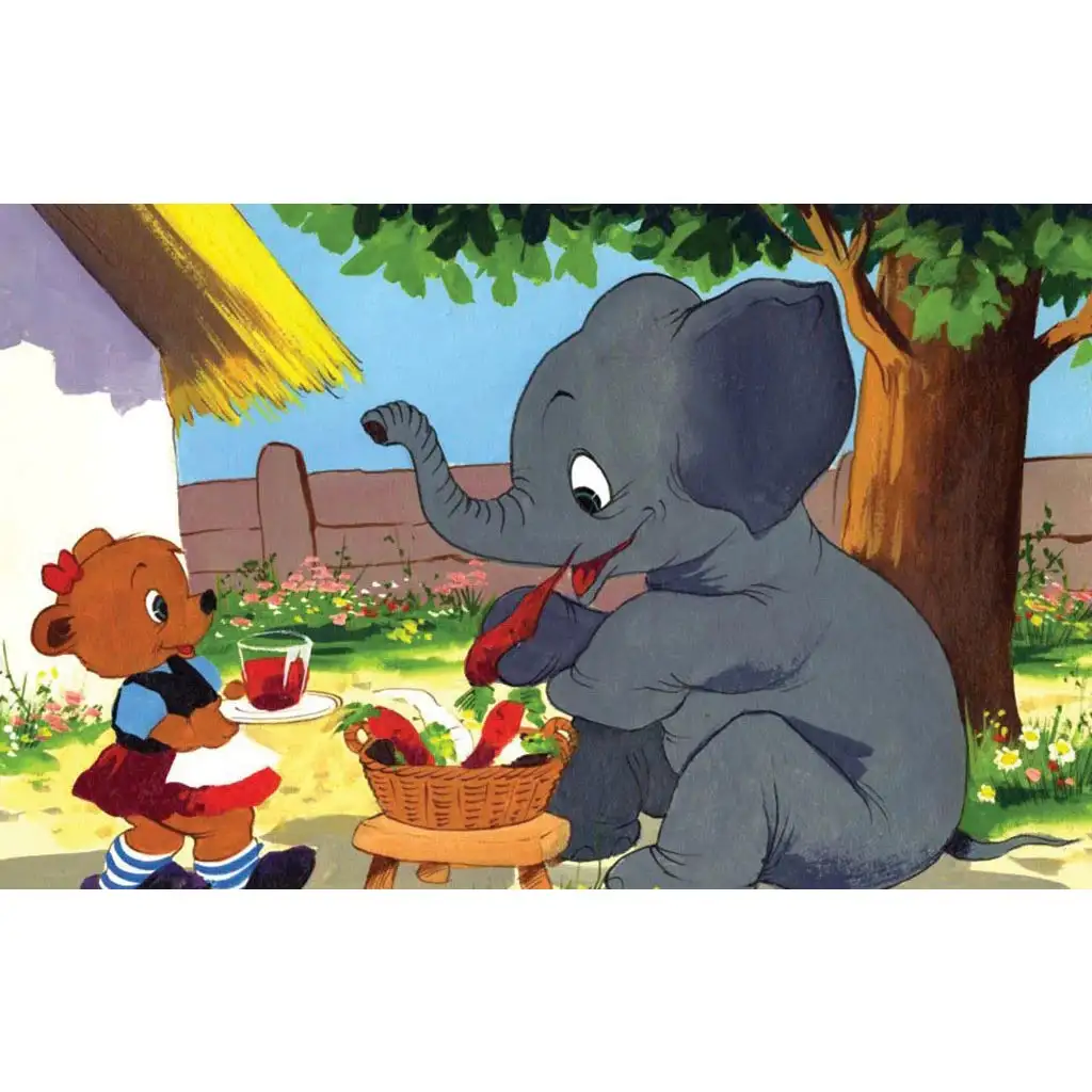 Kálmán Jenő: Róka Rudi v cirkuse diafilm kép 3